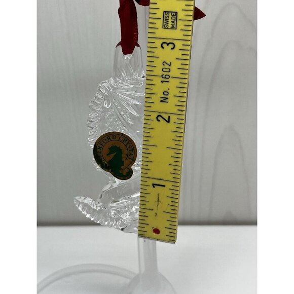 Waterford Seahorse Crystal Ornament Made In Germany 107966 - Picture 7 of 13
